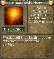 Minor Heal Others