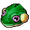 Icon pet small watermelonfrog