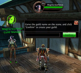 Guild name creation