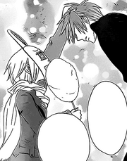 Super Bun grants Hayasaka a wish