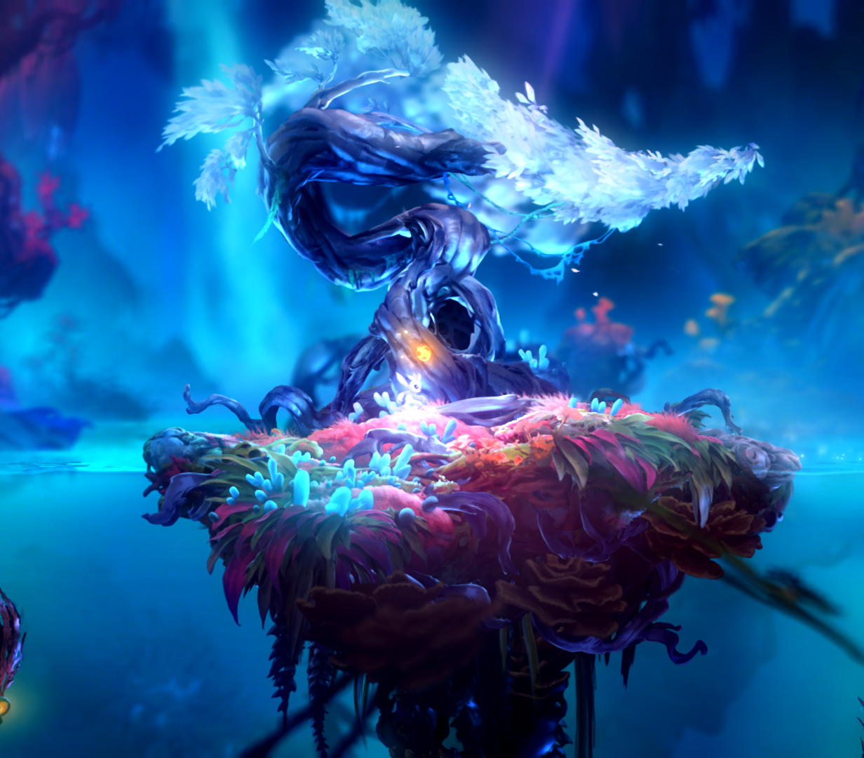 ori and the blind forest dash in the air