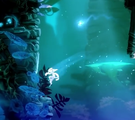 ori and the blind forest dash in air