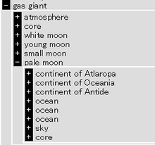Gas giant life moon