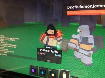 Potion Of Agility Orthoxia Roblox Wiki Fandom - giant potion roblox