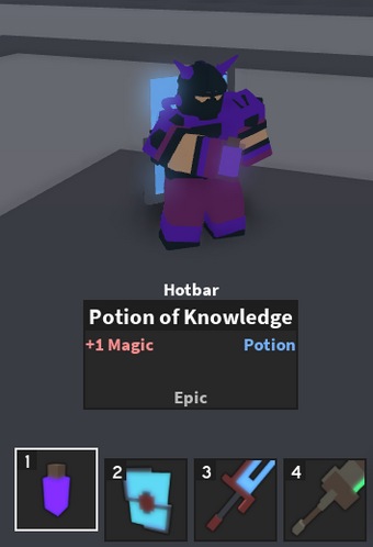 Potion Of Knowledge Orthoxia Roblox Wiki Fandom - armor orthoxia roblox wiki fandom