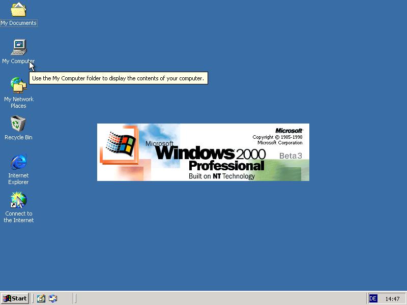 Настройка в windows 2000