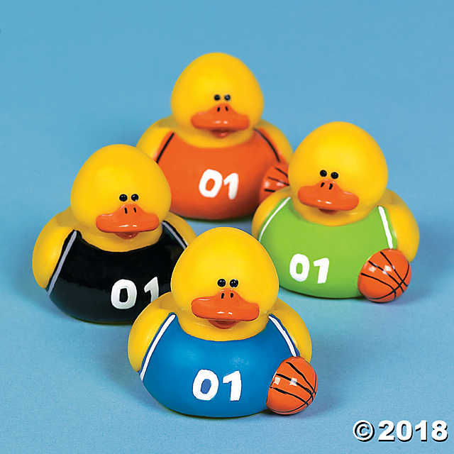 basketball rubber duck