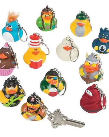 assorted rubber ducks