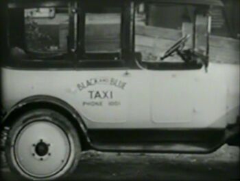 Black and Blue Taxi