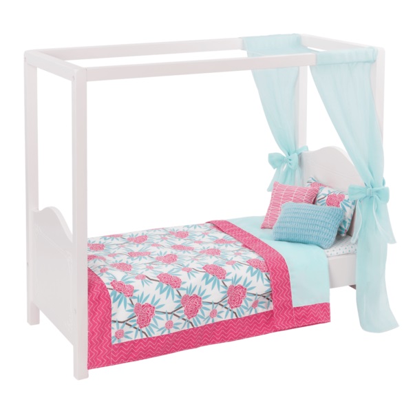 our generation pink bed