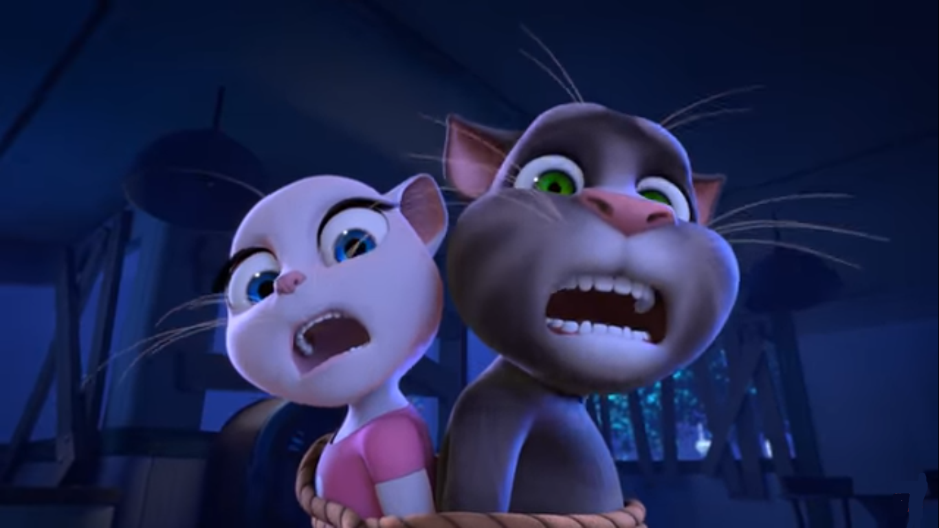 Double date disaster. Talking Tom screaming. Том и Анджела целуются. Говорящий том и друзья тако спагетти бургер.