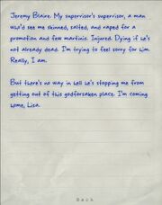 Jeremy Blaire note