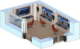 Uss saratoga sensor control room