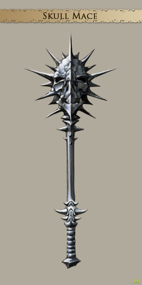 Image - Arcanium Mace Concept Art.jpg | Overlord Wiki | FANDOM powered ...