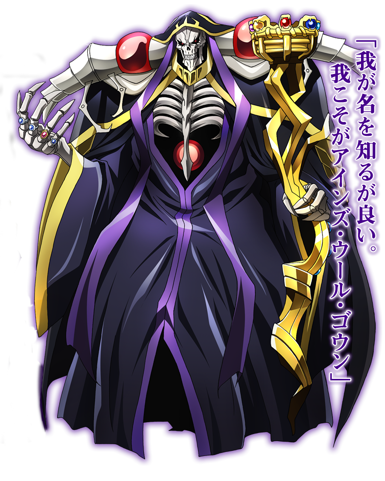 15+ Overlord Anime Characters Background