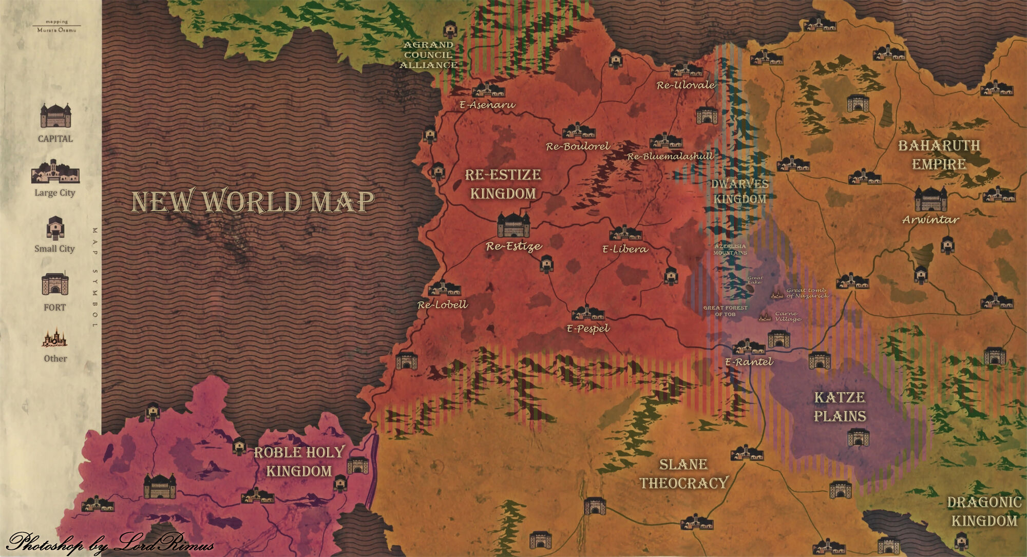 Anime Overlord Map Images and Photos finder