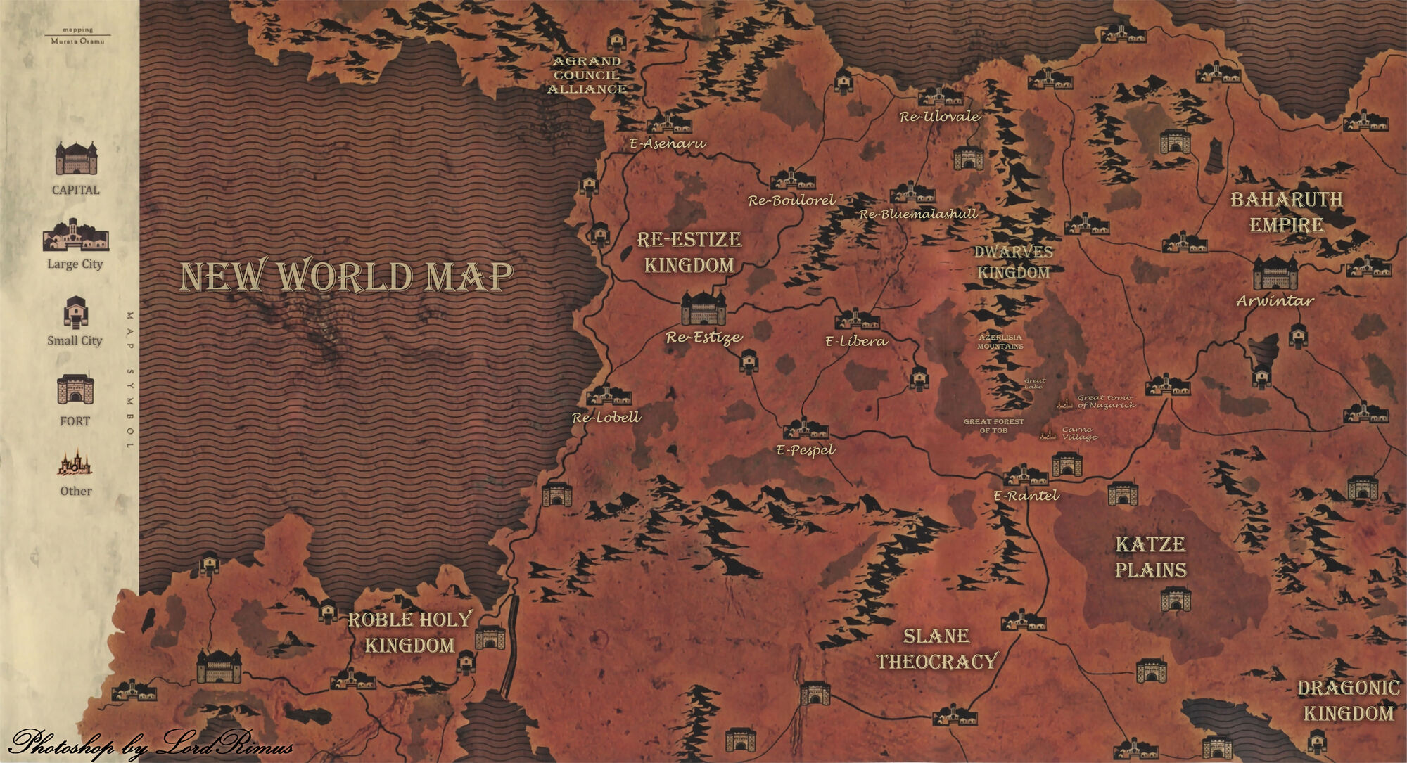 User blog:Cybberd1/New World Map Location Translations | Overlord Wiki