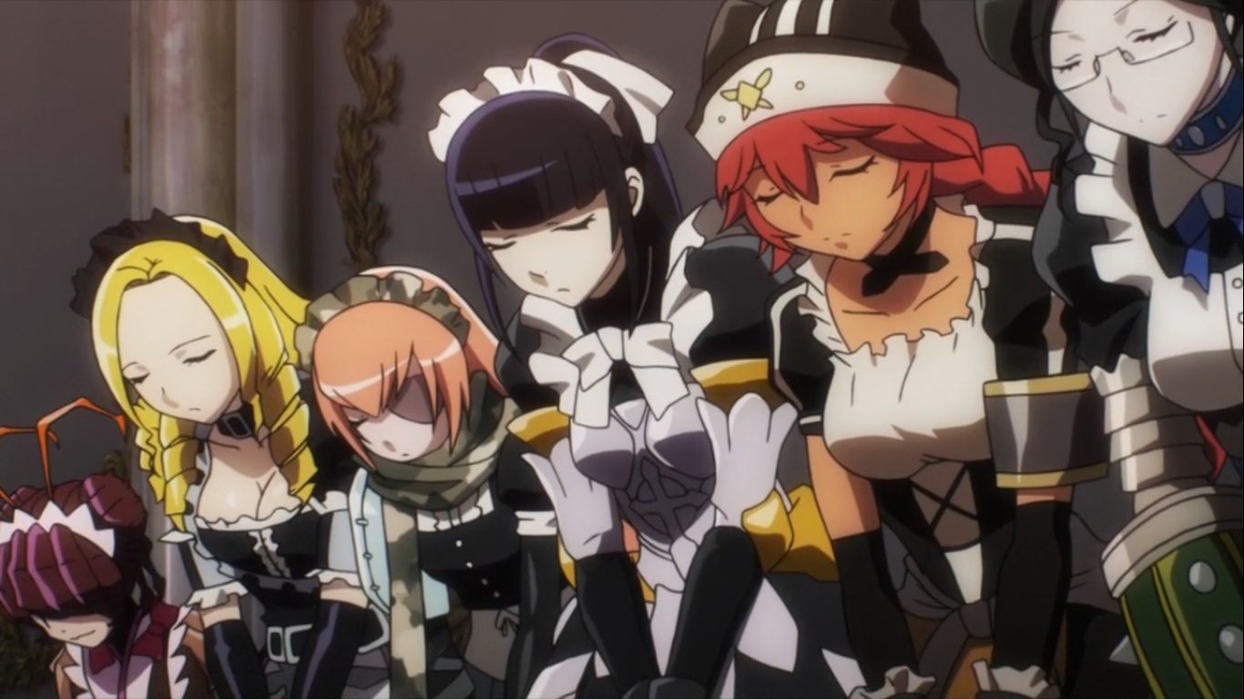 maid overlord anime characters maid overlord anime characters
