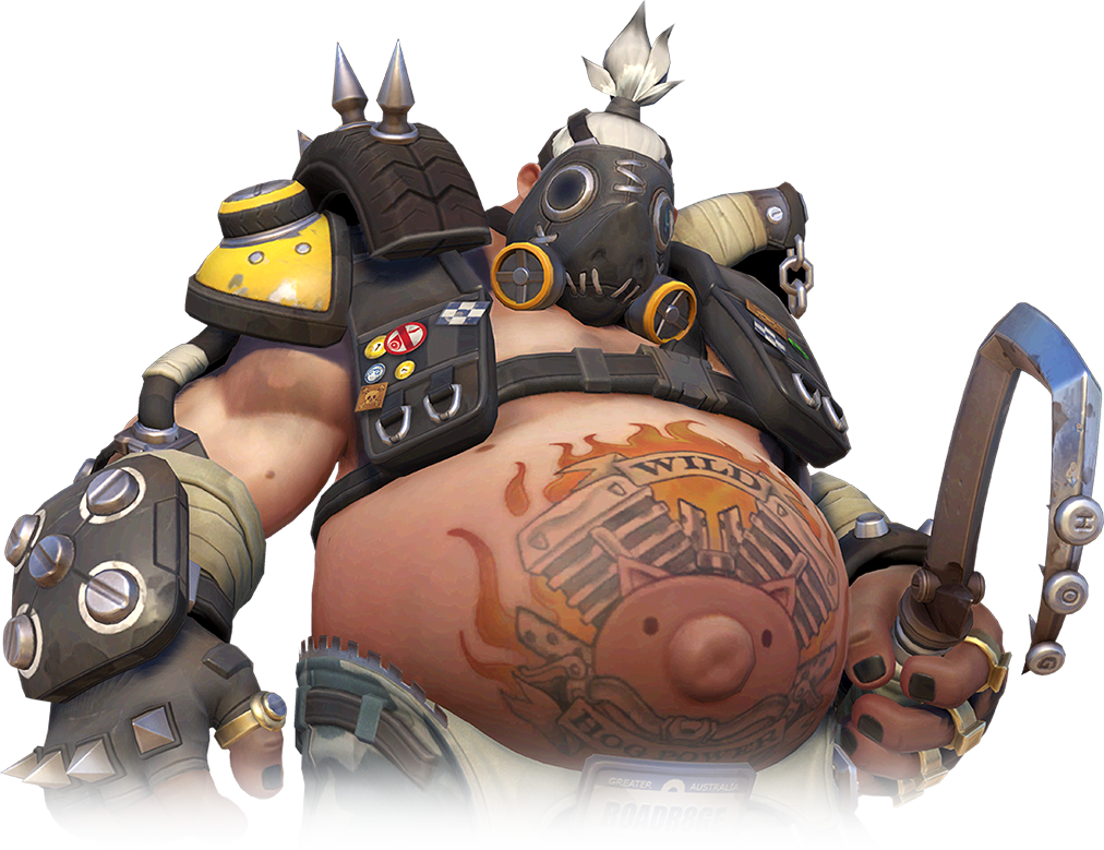 overwatch roadhog plush