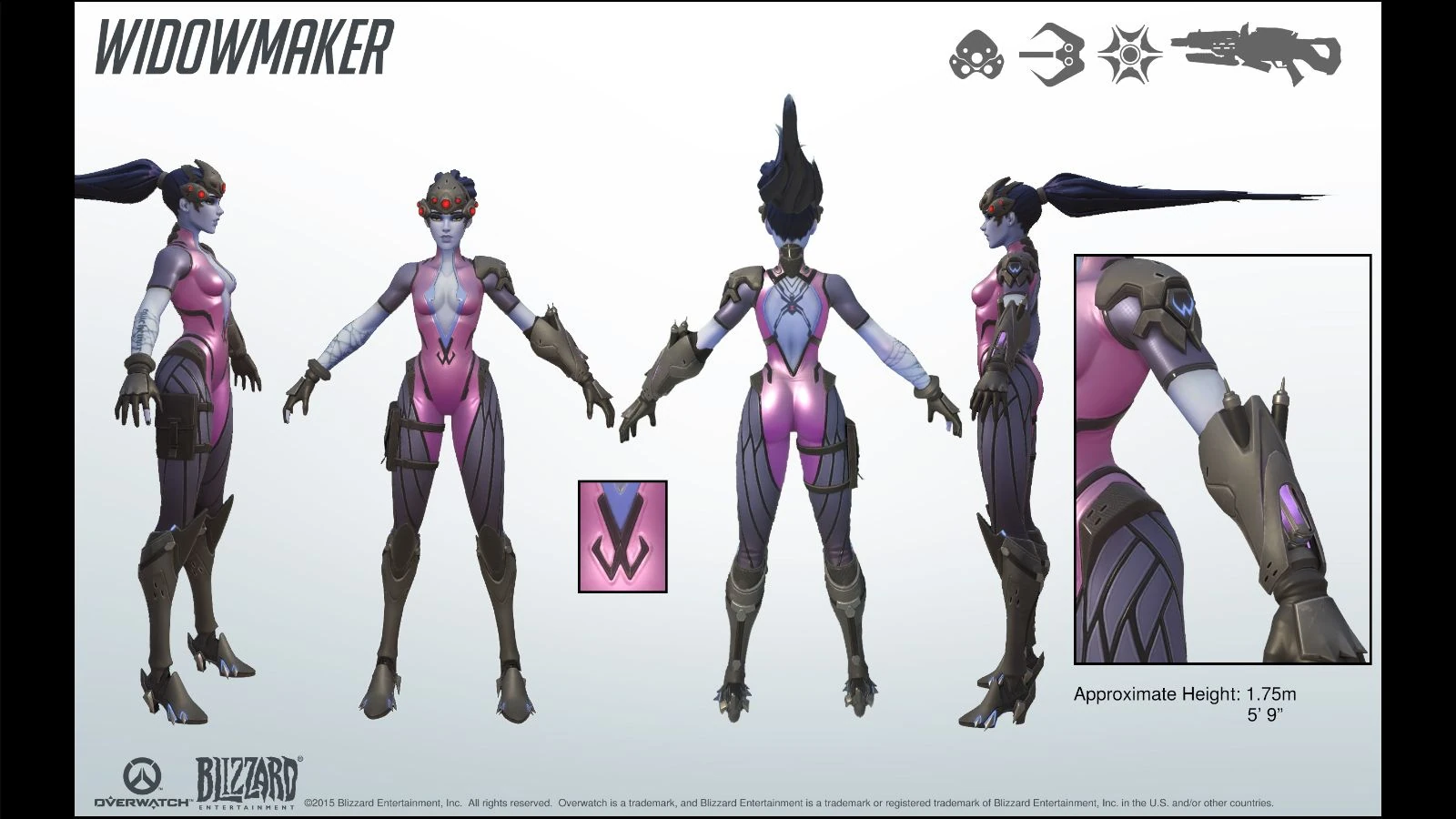 widowmaker headpiece