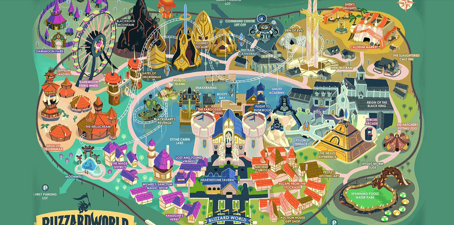 Blizzard World Map Layout Blizzard World | Overwatch Wiki | Fandom