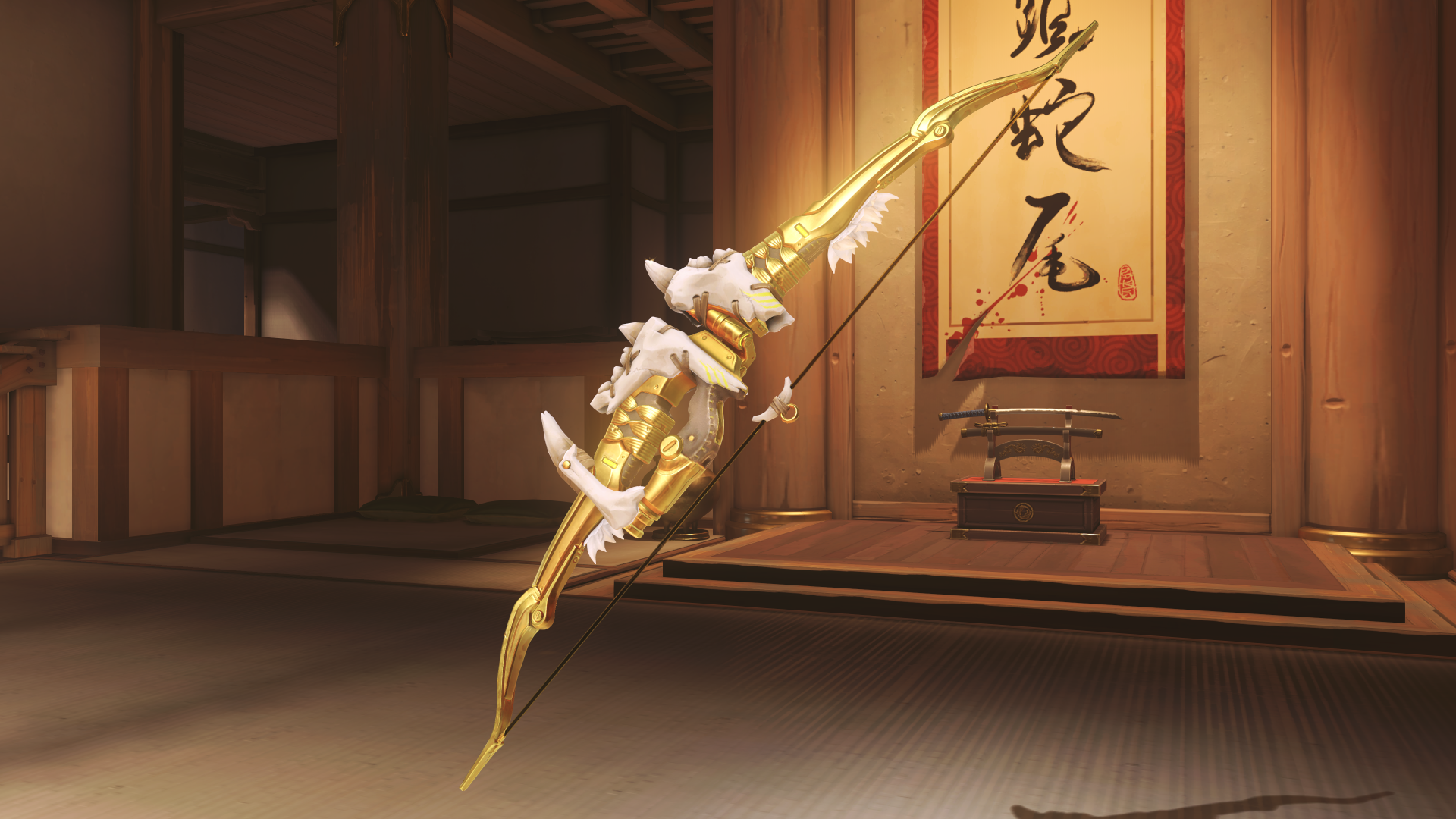 bastion main gets hanzo golden bow