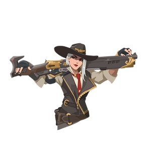 Ashe Sprays Overwatch Wiki Fandom