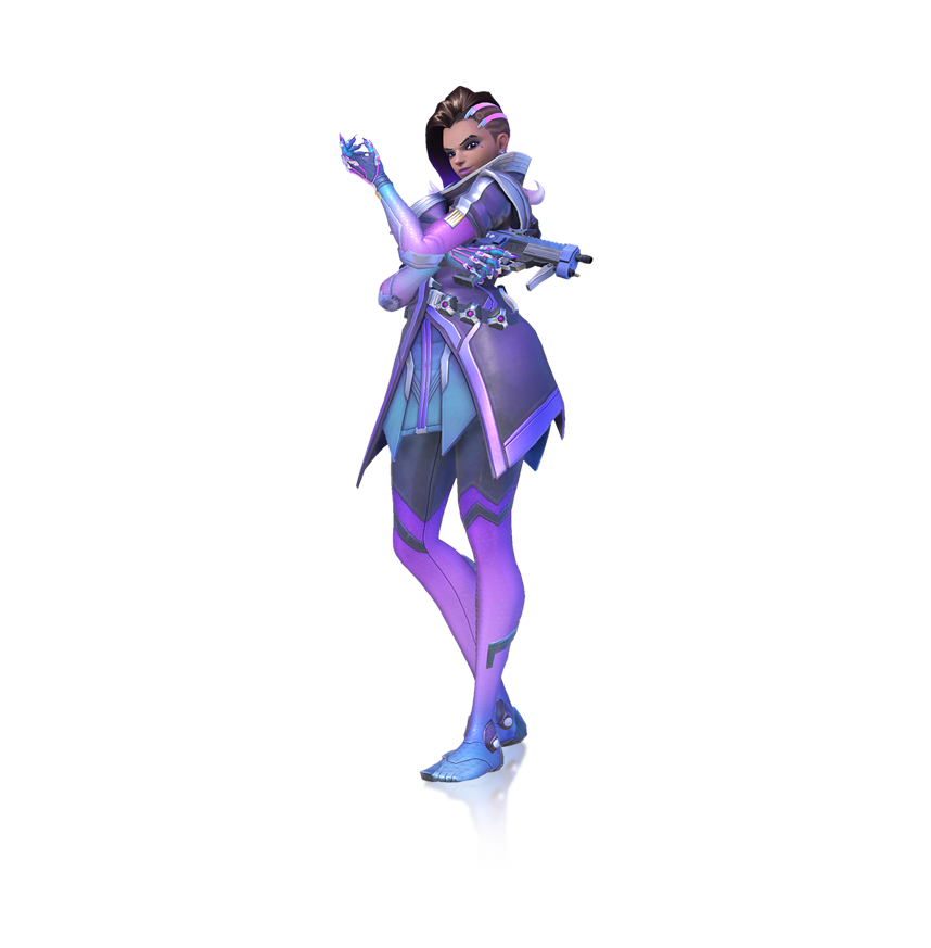 figurine overwatch sombra