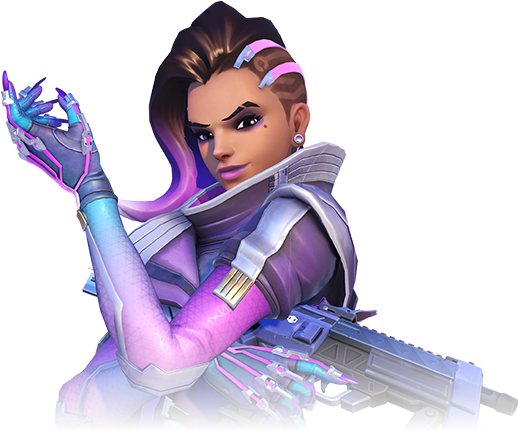 figurine overwatch sombra