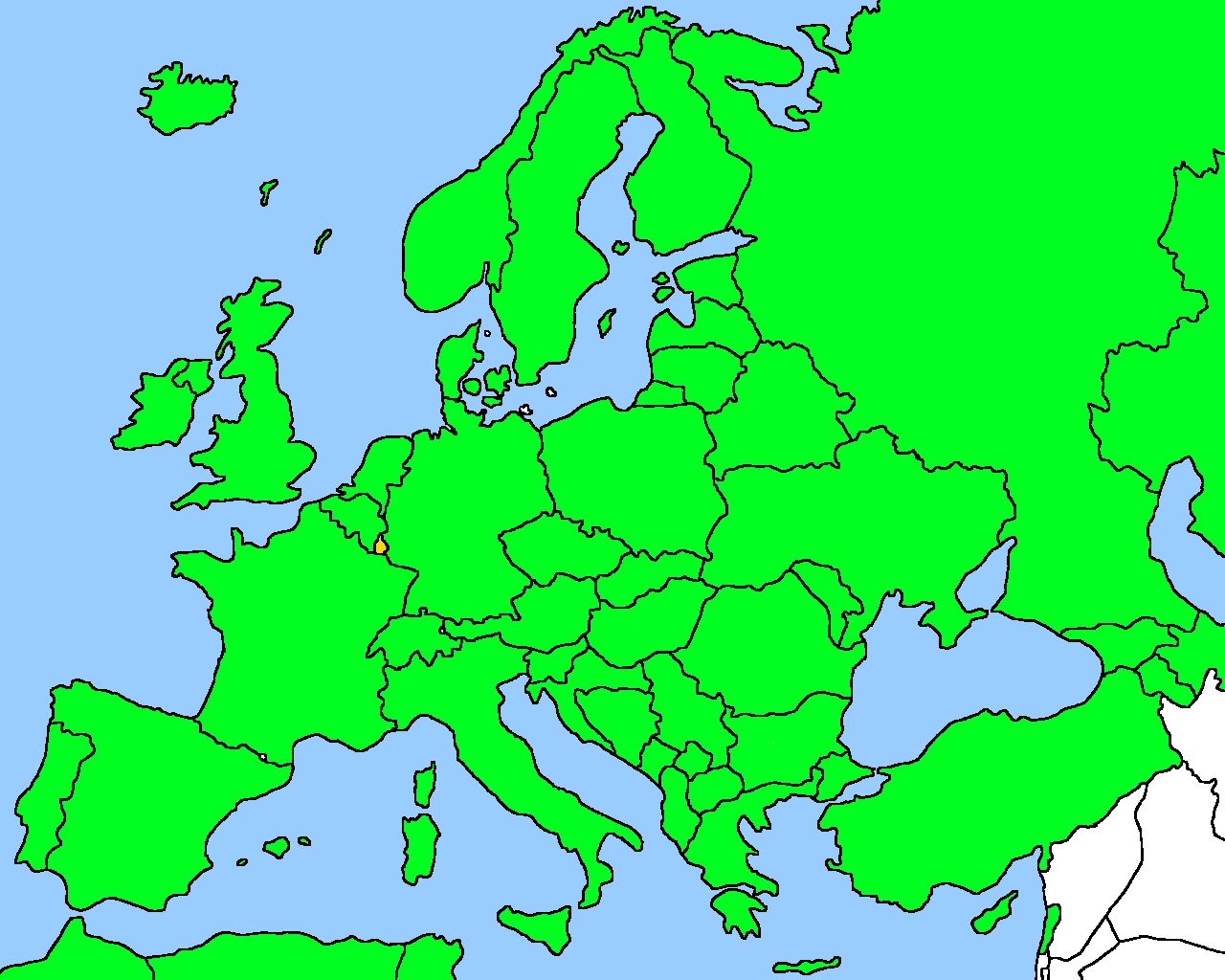 Карта европа маппинг