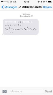 MorseCodeText