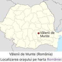 Valenii De Munte Harta