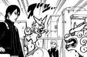 Sai and Inojin training