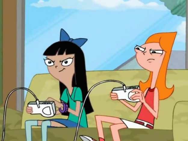 Imagen Candace And Stacy Playing Video Game Cropped Phineas Y Ferb Wiki Fandom Powered 7136