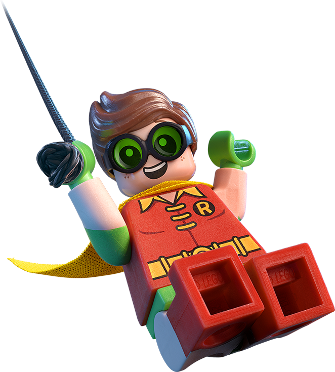 red robin dc lego