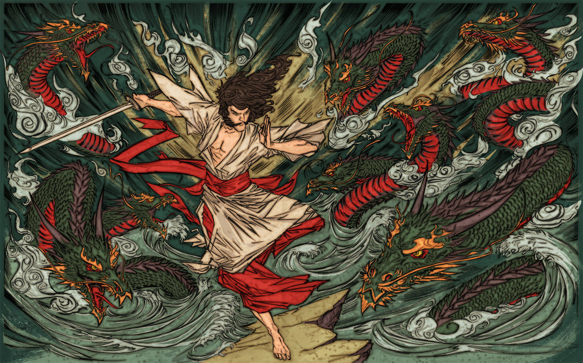 Susanoo - Vi than tung tu tay giet Bat Ki Dai Xa Orochi la ai? 2 Image result for susanoo god