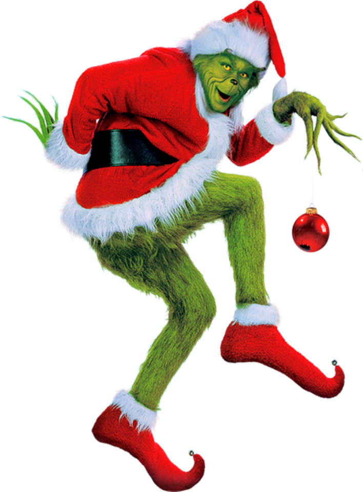 full body grinch drawing