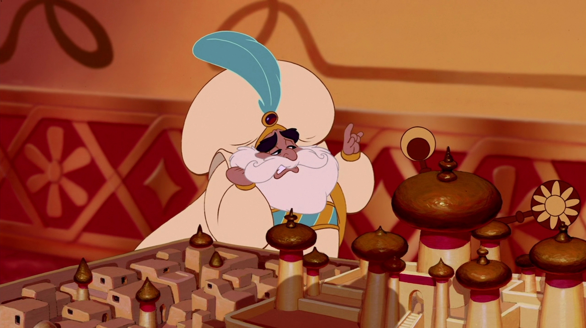 аладдин мультфильм султан