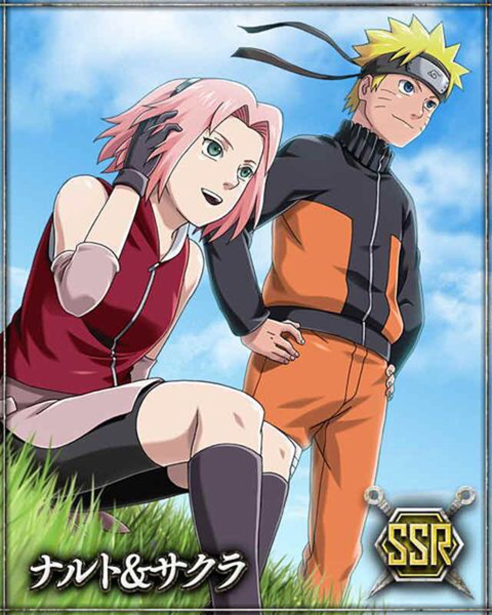 Image - Naruto and Sakura Card 1.png | Heroes Wiki | FANDOM powered by Wikia