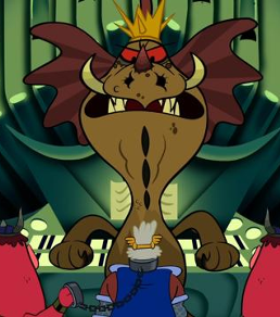 258px-Drakor looking at captured brad