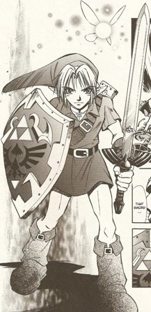 Link Ocarina Of Time And Majora S Mask Manga Heroes Wiki Fandom