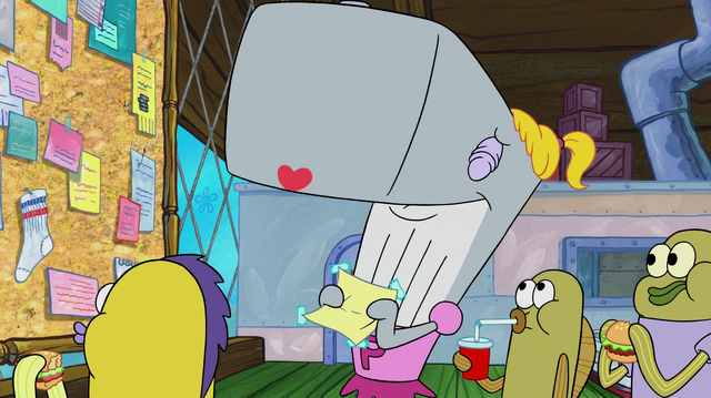 Image - SpongeBob SquarePants Pearl Krabs the Whale at the Krusty Krab ...