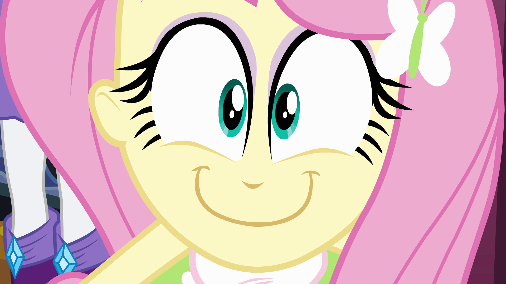 Image Fluttershy big smile EG.png Heroes Wiki FANDOM powered by Wikia