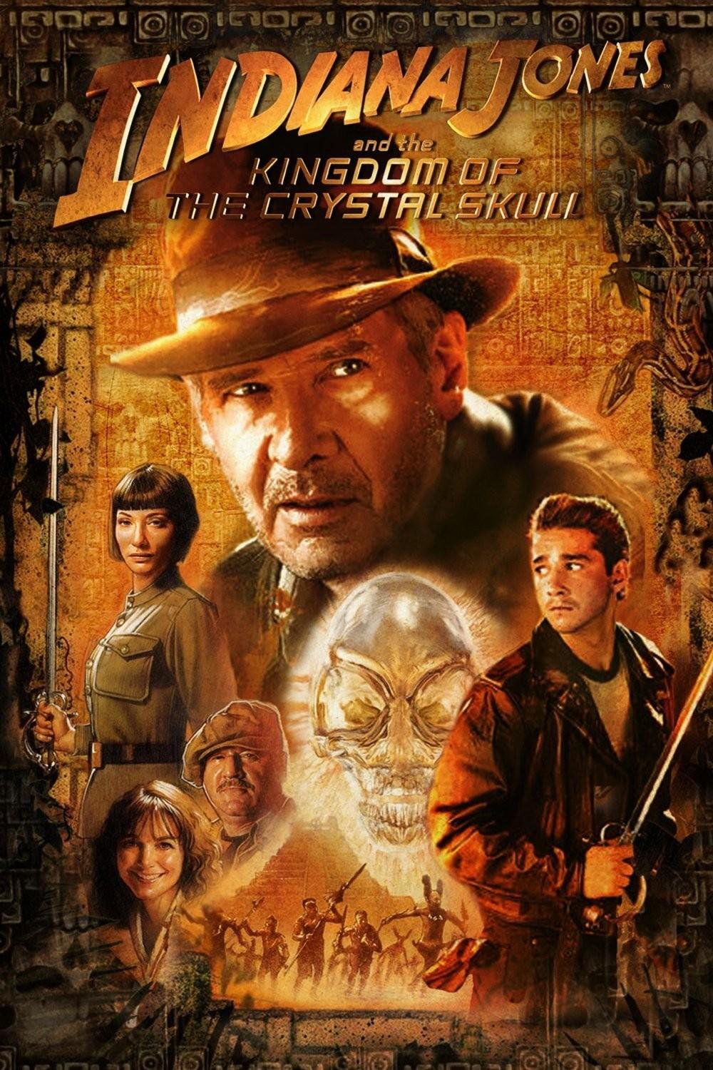 Image Indiana Jones And The Kingdom Of The Crystal Skull Poster 4 Heroes Wiki Fandom 