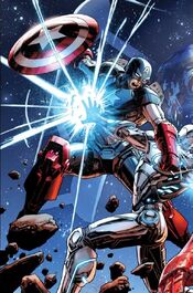 Avengers Vol 5 44 Captain America's Exoskeleton