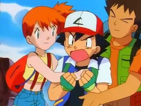 Image - Ash, Misty and Brock (Attack of the Prehistoric Pokémon).jpg ...