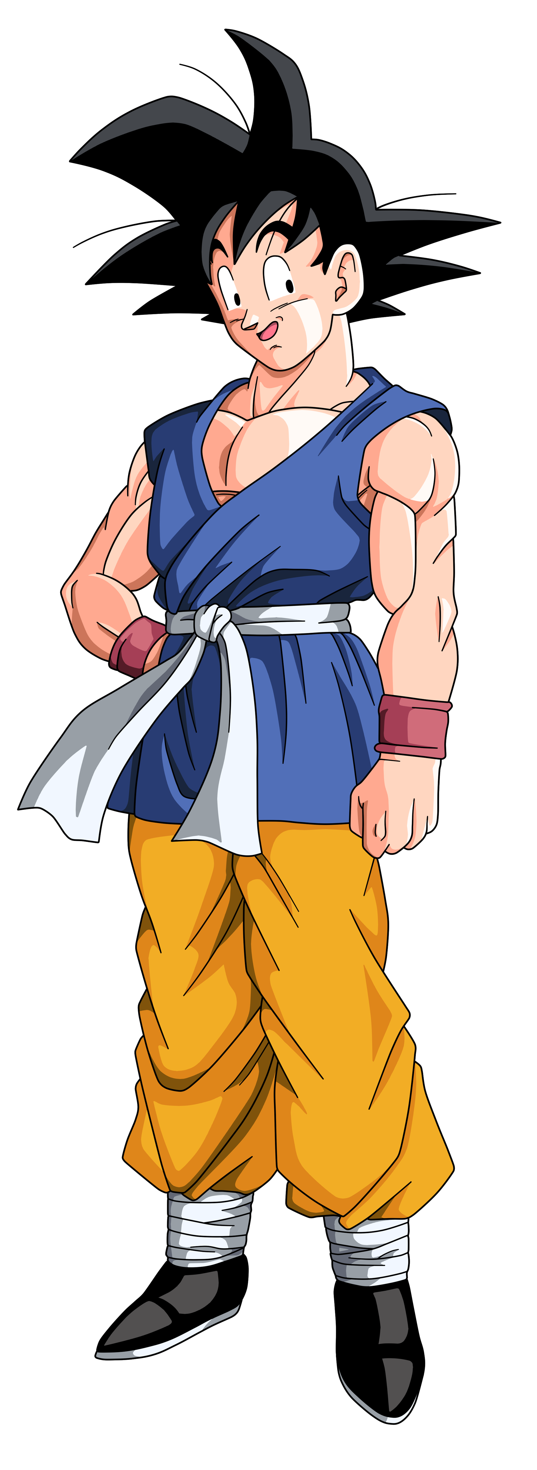 Resultado de imagem para ADULT GOKU KIMONO AZUL