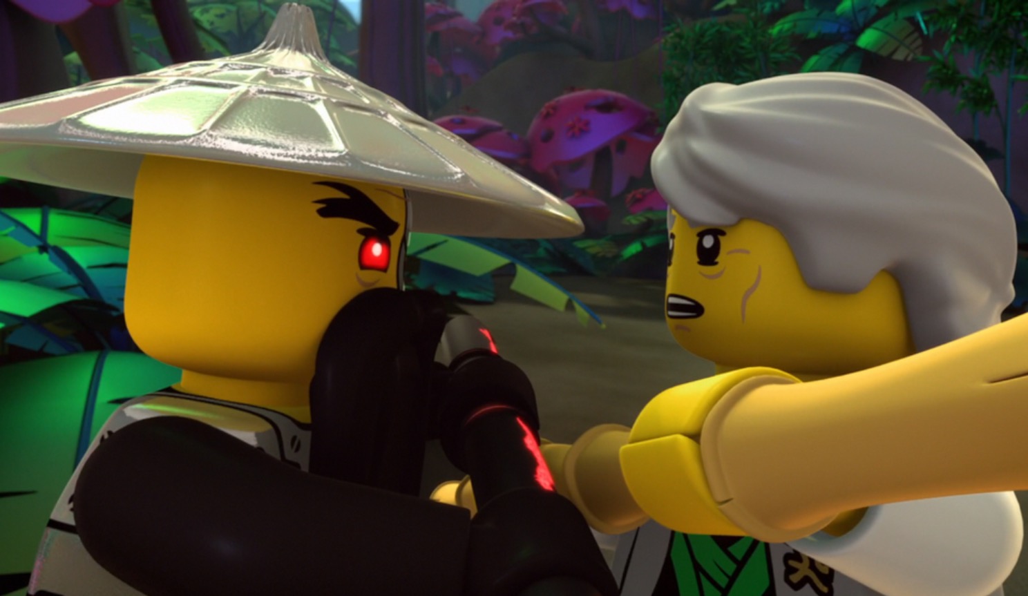 Ninjago Sensei Wu Vs Lord Garmadon Image - Garmadon vs. Techno Wu.jpeg | Heroes Wiki | FANDOM powered by Wikia