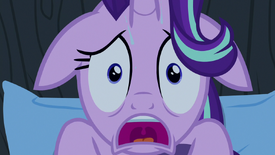 Starlight panicking "They're back!" S6E25