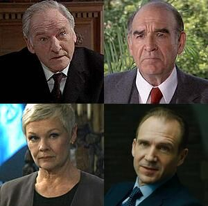 James Bond M James Bond M